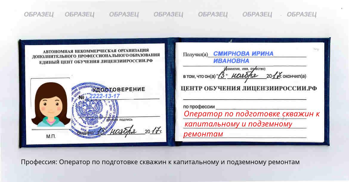 Оператор по подготовке скважин к капитальному и подземному ремонтам Киров